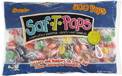 Saf-T-Pops - Candy - Lollipop - Exact Tool & Supply