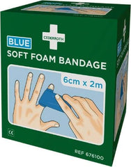 Medique - 2-3/8" Long x 78-3/8" Wide, General Purpose Self-Adhesive Bandage - Foam Bandage - Exact Tool & Supply