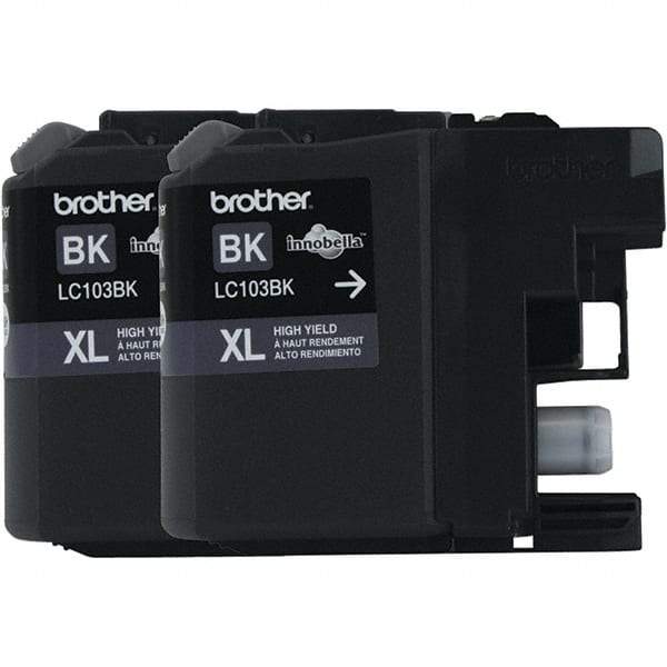 Brother - Black Ink Cartridge - Use with Brother DCP-J152W, MFC-J245, J285DW, J4310DW, J4410DW, J450DW, J4510DW, J4610DW, J470DW, J4710DW, J475DW, J650DW, J6520DW, J6720DW, J6920DW, J870DW, J875DW - Exact Tool & Supply