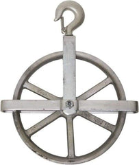 Value Collection - Blocks & Pulleys Type: Swivel Hook Block Rope Type: Fibrous - Exact Tool & Supply