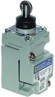 Square D - SPDT, NC/NO, 600 Volt Screw Terminal, Roller Plunger Actuator, General Purpose Limit Switch - 1, 2, 4, 6, 12, 13, 6P NEMA Rating, IP67 IPR Rating - Exact Tool & Supply