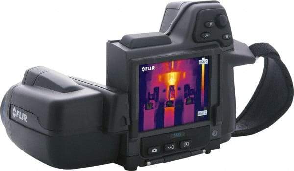 FLIR - -4 to 2,192°F (-20 to 1,200°C) Thermal Imaging Camera - 3.5" Color LCD Display, 1000 Image Storage Capacity, 320 x 240 Resolution - Exact Tool & Supply