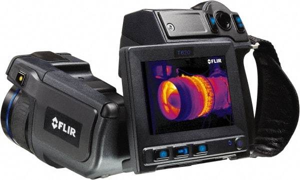 FLIR - -40 to 1,202°F (-40 to 650°C) Thermal Imaging Camera - 4.3" Color LCD Display, 1000 Image Storage Capacity, 640 x 480 Resolution - Exact Tool & Supply