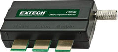 Extech - Black Electrical Test Equipment Component Fixture - Use with LCR200 LCR Meters - Exact Tool & Supply