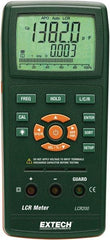 Extech - LCR200, Digital Passive Component LCR Multimeter - 200 mOhm, Measures Capacitance, Resistance - Exact Tool & Supply