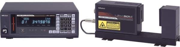 Mitutoyo - 0.002 to 0.4" Range, 0.000001", 0.0005" Resolution, Standard Throat Electronic Outside Micrometer - Exact Tool & Supply