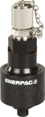 Enerpac - Diaphragm Accumulators; Capacity: 1.220 ; Maximum Working Pressure (psi): 5000 ; Overall Height (Decimal Inch): 4.1400 ; Diameter (Decimal Inch): 1.6900 ; Port Thread Size SAE: 4 ; Diaphragm Material: Neoprene - Exact Tool & Supply
