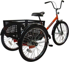 Worksman - Bicycles & Scooters Type: Industrial Tricycle Number of Wheels: 3 - Exact Tool & Supply