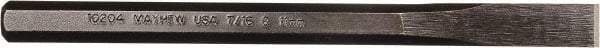 Mayhew - 6" OAL x 7/16" Blade Width Cold Chisel - Exact Tool & Supply