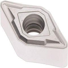 Seco - DNMX332 W-MF2 Grade TP2501 Carbide Turning Insert - Al2O3 Finish, 55° Diamond, 3/8" Inscr Circle, 3/16" Thick, 1/32" Corner Radius - Exact Tool & Supply