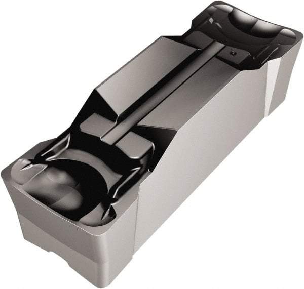 Sandvik Coromant - JN123 GM Grade 3115, 5mm Cutting Width Carbide Grooving Insert - 22.9mm Max Depth of Cut, Neutral, 0.4mm Corner Radius, TiCN/Al2O3 Finish - Exact Tool & Supply