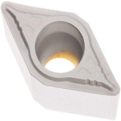 Seco - DCMT32.53 F1 Grade TP1501 Carbide Turning Insert - Al2O3 Finish, 55° Diamond, 3/8" Inscr Circle, 5/32" Thick, 3/64" Corner Radius - Exact Tool & Supply