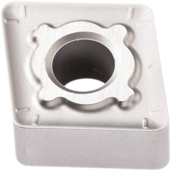 Seco - CNMG433 MR6 Grade TP2501 Carbide Turning Insert - Al2O3 Finish, 80° Diamond, 1/2" Inscr Circle, 3/16" Thick, 3/64" Corner Radius - Exact Tool & Supply