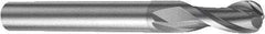 Sandvik Coromant - 16mm Diam, 32mm LOC, 2 Flute Solid Carbide Ball End Mill - 125mm OAL, 16mm Shank Diam, Ball Flute - Exact Tool & Supply