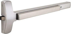Falcon - 2' 6" to 3' Door Width Rim Exit Device - Anodized Aluminum Finish - Exact Tool & Supply