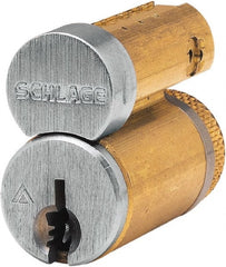 Schlage - 6, 7 Pin A Keyway Core Cylinder Small Format IC - Exact Tool & Supply