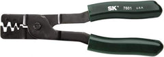 SK - 8" OAL Various, Crimping Pliers - Plastisol Handle - Exact Tool & Supply