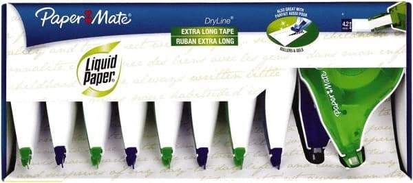 Paper Mate Liquid Paper - 4.2mm x 12 m Correction Tape - Exact Tool & Supply