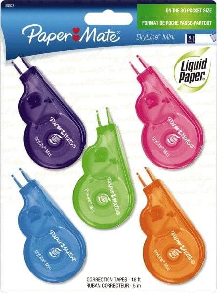 Paper Mate Liquid Paper - 5mm x 5 m Correction Tape - Exact Tool & Supply