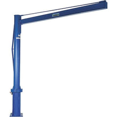 Vestil - 1,000 Lb Load Capacity, Steel Jib Crane - 10' Span - Exact Tool & Supply