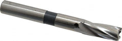 Cleveland - 17/32" Diam, 1/2" Shank, Diam, 3 Flutes, Straight Shank, Interchangeable Pilot Counterbore - Exact Tool & Supply