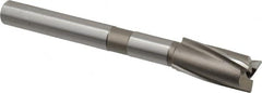 Cleveland - 23/32" Diam, 1/2" Shank, Diam, 3 Flutes, Straight Shank, Interchangeable Pilot Counterbore - Exact Tool & Supply