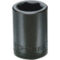 Wright Tool & Forge - Impact Sockets; Drive Size: 1/2 ; Size (Inch): 1-3/8 ; Type: Standard ; Style: Impact Socket ; Style: Impact Socket ; Style: Impact Socket - Exact Tool & Supply