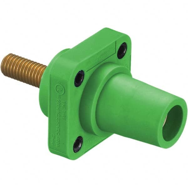 Hubbell Wiring Device-Kellems - Single Pole Plugs & Connectors Connector Type: Female End Style: Female - Exact Tool & Supply