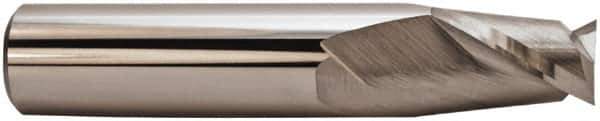 M.A. Ford - 18mm, 25mm LOC, 18mm Shank Diam, 76mm OAL, 2 Flute, Solid Carbide Square End Mill - Single End, Uncoated, 30° Helix, Centercutting, Right Hand Cut, Right Hand Flute, Series 164 - Exact Tool & Supply