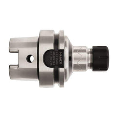 HAIMER - 1/8" to 3/8" Capacity, 6.3" Projection, HSK63A Hollow Taper, ER16 Collet Chuck - 0.0001" TIR - Exact Tool & Supply