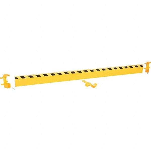 Vestil - 120' Long x 8" High, Rail System Channel Guard - 118 Lb - Exact Tool & Supply