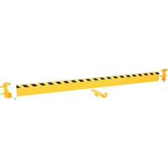 Vestil - 120' Long x 8" High, Rail System Channel Guard - 118 Lb - Exact Tool & Supply