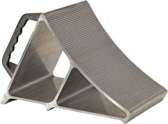 Vestil - 7" Wide x 8" High x 13-1/16" Deep, Aluminum Wheel Chock - Exact Tool & Supply