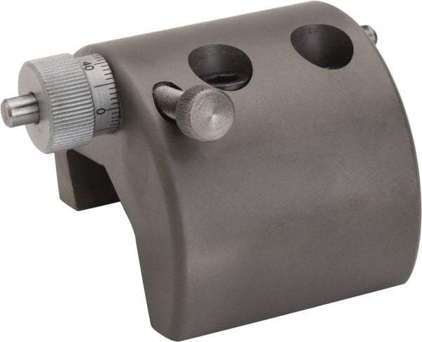 Clausing - 2.12 to 13" Spindle ID Micrometer Carriage Lathe Stop - Steel - Exact Tool & Supply