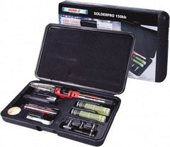Solder-It - Butane Soldering Kit - Includes Conical Tip, Heat Blower, Heat Reflector, Spare Orifice - Exact Tool & Supply