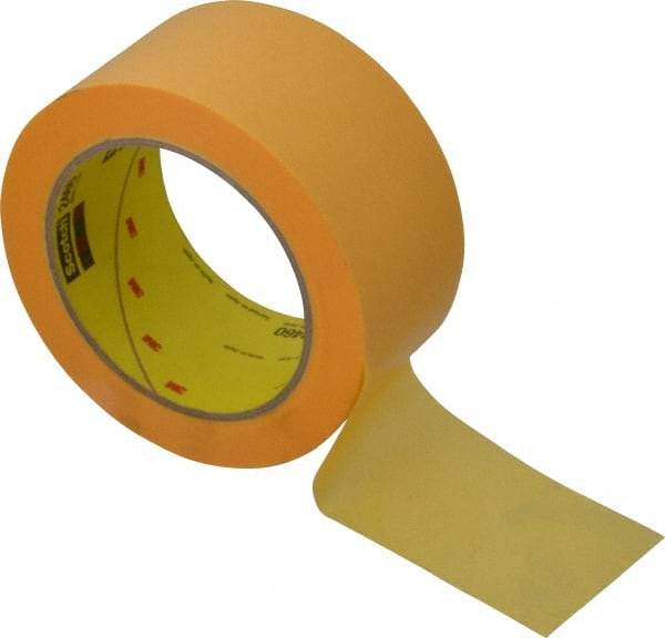 3M - 2" Wide x 60 Yd Long Bronze Paper Masking Tape - Series 2460, 3.3 mil Thick, 17 In/Lb Tensile Strength - Exact Tool & Supply