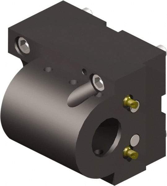 Lyndex - 2" Max Cut, 2" Shank Diam, Mori Seiki Boring Bar Holder - 3.1496" Projection - Exact Tool & Supply