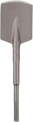 DeWALT - 4" Head Width, 16.6" OAL, 1-1/8" Shank Diam, Spade Chisel - SDS Max Drive, SDS Max Shank, Steel - Exact Tool & Supply