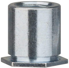 Electro Hardware - #4-40, 1/8" OAL, 0.187" Across Flats, Steel Hex Female Circuit Board Standoffs - 1/8" Body Length, Zinc-Plated Finish - Exact Tool & Supply