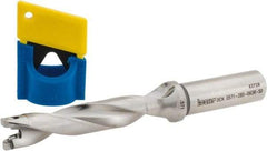 Iscar - 0.571" to 0.587" Diam, 5xD, 2.85" Max Depth, 5/8" Shank Diam, 5.54" OAL, Replaceable-Tip Drill - FCP, ICK, ICK-2M, ICM, ICN, ICP, iCP-2M Insert, 14 Seat Size, 43275619 Toolholder, Series SumoCham - Exact Tool & Supply