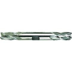 29/64 Dia. x 4-1/8 Overall Length 4-Flute Square End High Speed Steel SE End Mill-Round Shank-Center Cut-Uncoated - Exact Tool & Supply