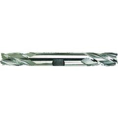29/64 Dia. x 4-1/8 Overall Length 4-Flute Square End High Speed Steel SE End Mill-Round Shank-Center Cut-Uncoated - Exact Tool & Supply
