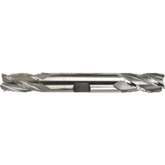 11/32″ × 3/8″ × 3/4″ × 3 1/2″ 4 Flute Double End HSSCo Finishing Center Cutting End Mill-Uncoated Series/List #4582 - Exact Tool & Supply