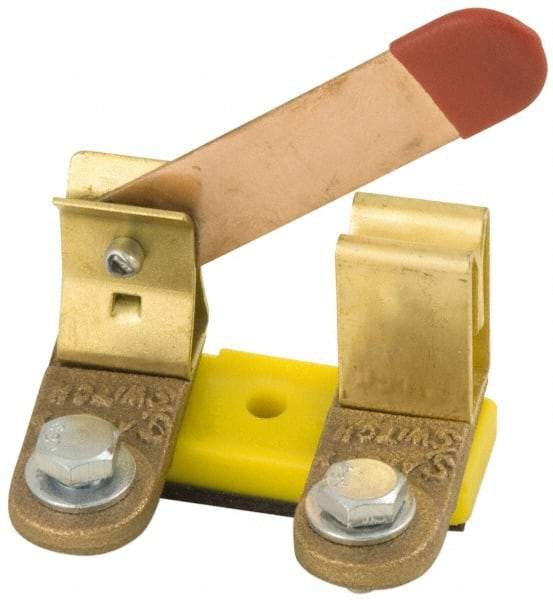 Battery Doctor - 1 Position, 12 Volt, 250 Continuous Amp, Inline Battery Switch - Battery Knife Switch Sequence, 1 Switch, Gold - Exact Tool & Supply