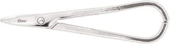 Clauss - 1" Length of Cut, Left Pattern Light Metal Snip - 7" OAL - Exact Tool & Supply