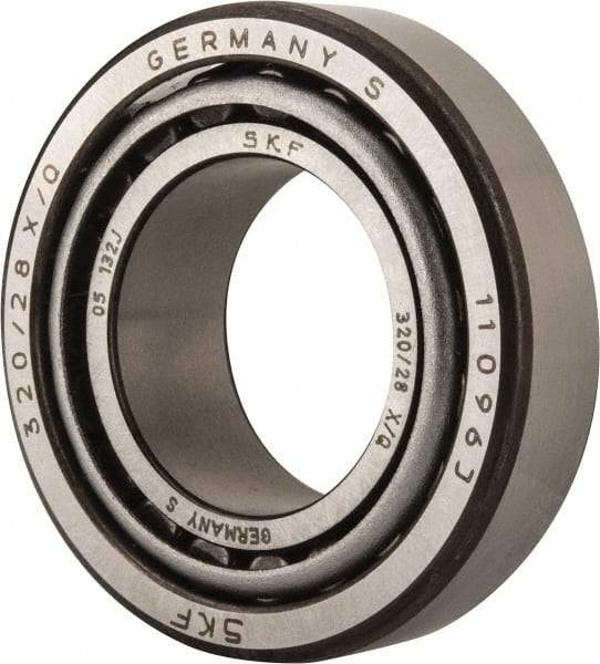 SKF - 28mm Bore Diam, 52mm OD, 16mm Wide, Tapered Roller Bearing - 31,900 N Dynamic Load Capacity, 38,000 N Static Load Capacity - Exact Tool & Supply