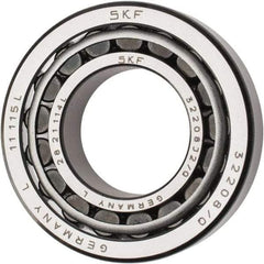 SKF - 40mm Bore Diam, 80mm OD, 24.75mm Wide, Tapered Roller Bearing - 74,800 N Dynamic Load Capacity, 86,500 N Static Load Capacity - Exact Tool & Supply