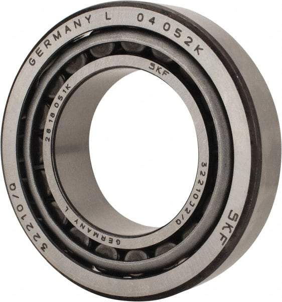 SKF - 50mm Bore Diam, 90mm OD, 24.75mm Wide, Tapered Roller Bearing - 82,500 N Dynamic Load Capacity, 100,000 N Static Load Capacity - Exact Tool & Supply