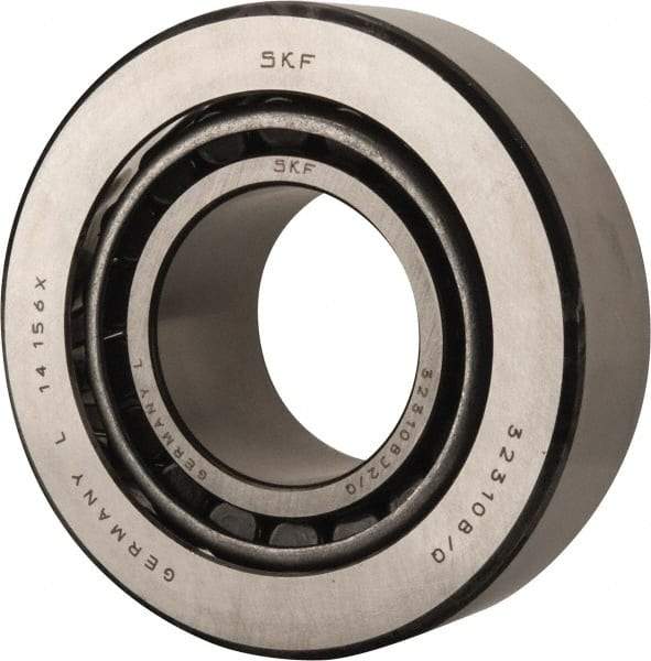 SKF - 50mm Bore Diam, 110mm OD, 42.25mm Wide, Tapered Roller Bearing - 161,000 N Dynamic Load Capacity, 216,000 N Static Load Capacity - Exact Tool & Supply