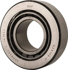 SKF - 50mm Bore Diam, 110mm OD, 42.25mm Wide, Tapered Roller Bearing - 161,000 N Dynamic Load Capacity, 216,000 N Static Load Capacity - Exact Tool & Supply